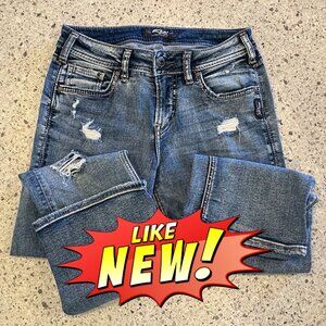Silver Jeans Avery Slim Boot Stretch Denim